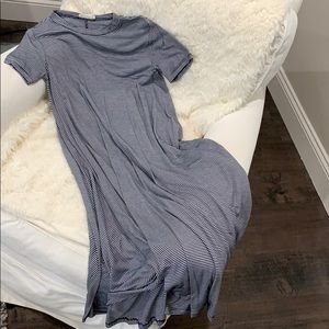 Striped stretchy dress